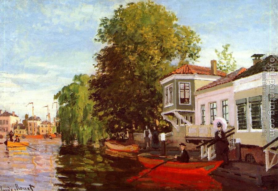 Claude Oscar Monet : The Zaan at Zaandam